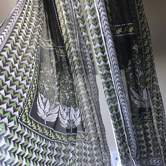 ❗️SALE❗️indian  pakistani women chiffon DUPATTA - Picture 3 of 6